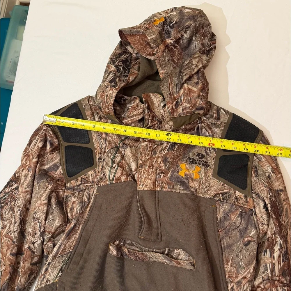 Men’s Under Armour Mossy Oak Duck Blind Skyscraper Hoodie Sz 2XL‎